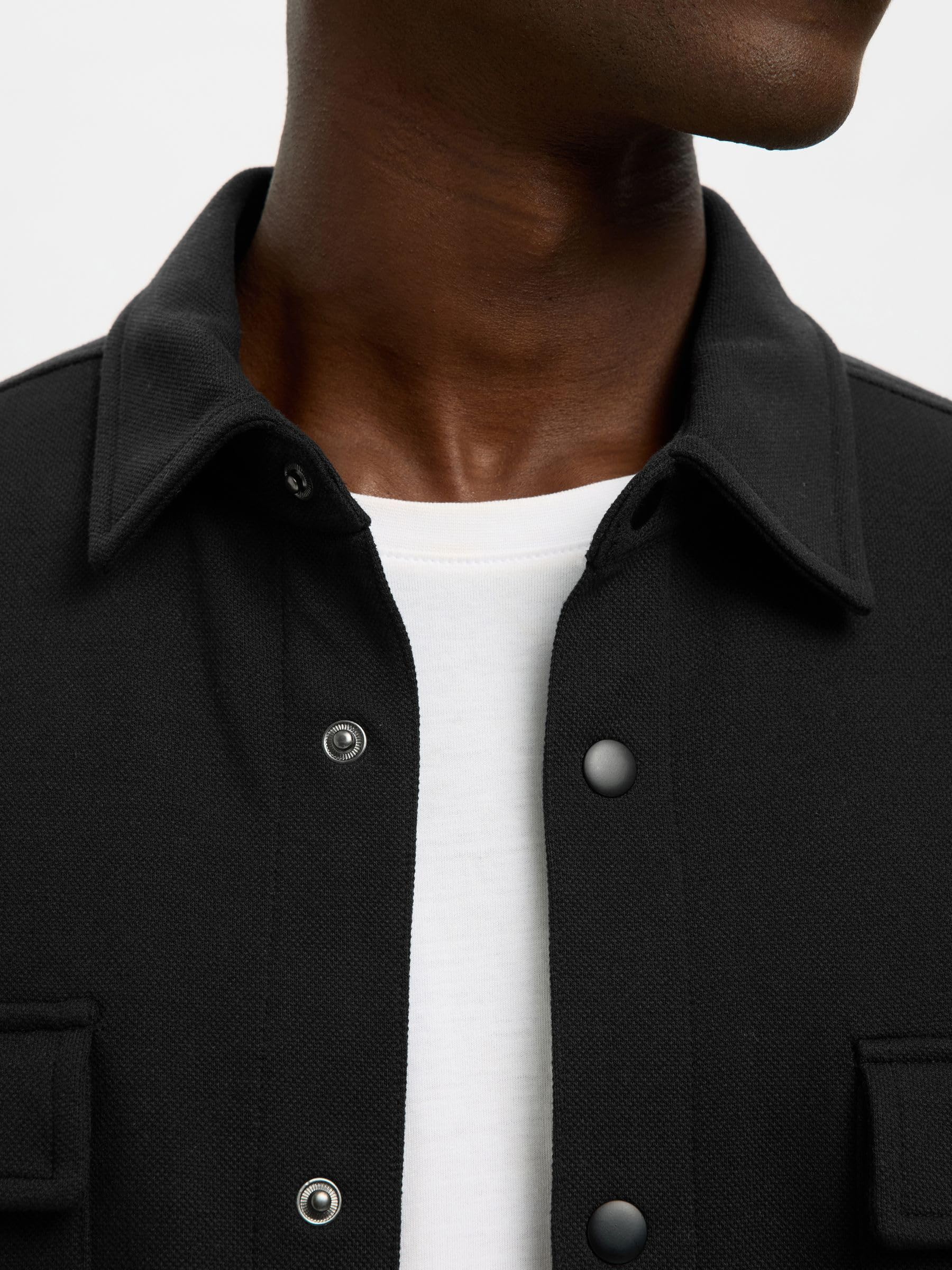 SELECTED HOMME Male Overshirt Klassisches | Overshirt