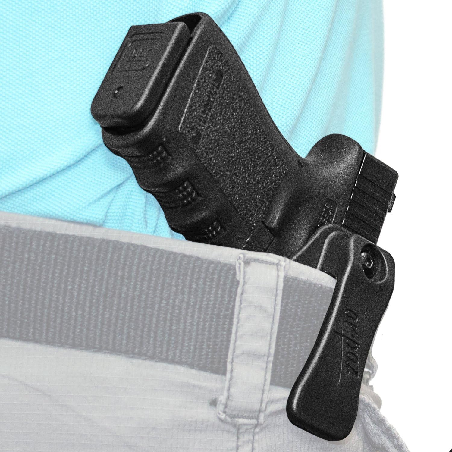 Orpaz IWB Holster for Glock 43 Holster Concealed Carry Glock 43 Left Handed Holster (IWB Holster + OWB Paddle Attachment)