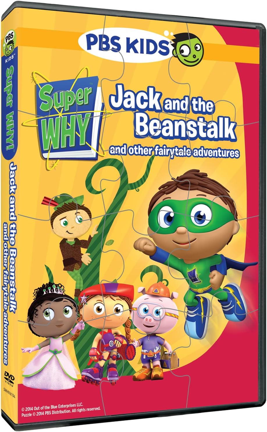 Super Why: Jack & The Beanstalk & Other Fairytale [DVD] [Region 1] [US ...