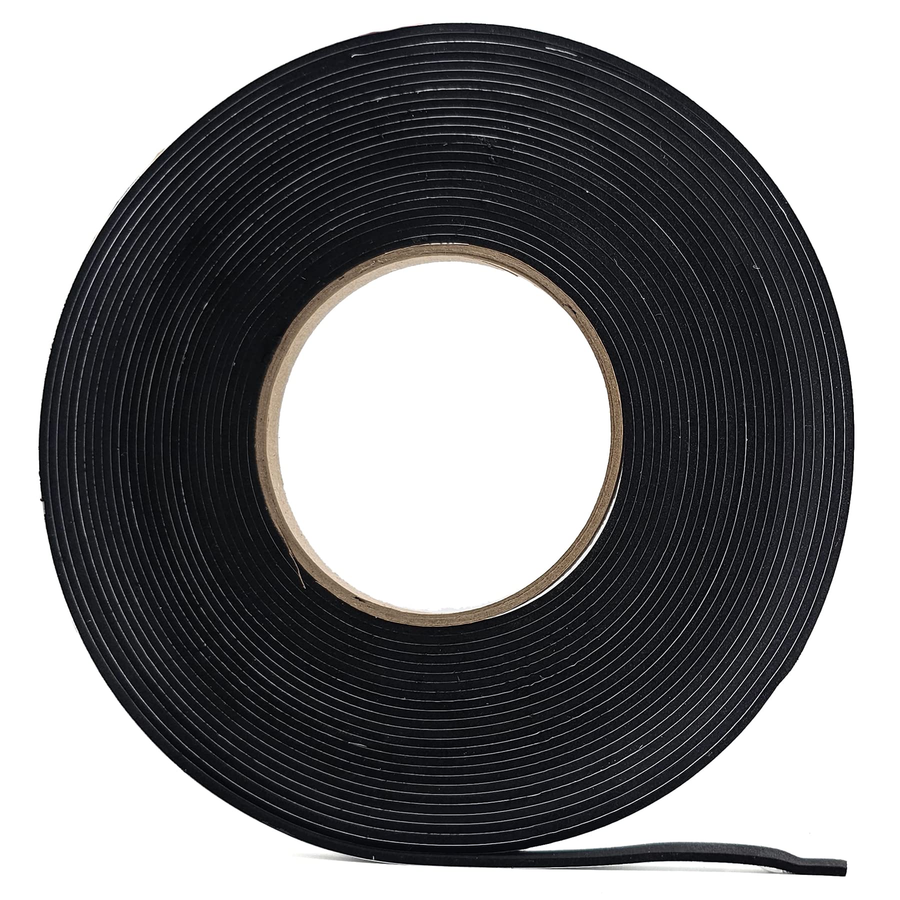 esnado EPDM - pianka czarna. Długość: 10 m na rolce. jednostronnie samoprzylepna (6 mm x 2 mm)
