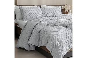 Chic Light Grey Bedding Set for King Size Bed