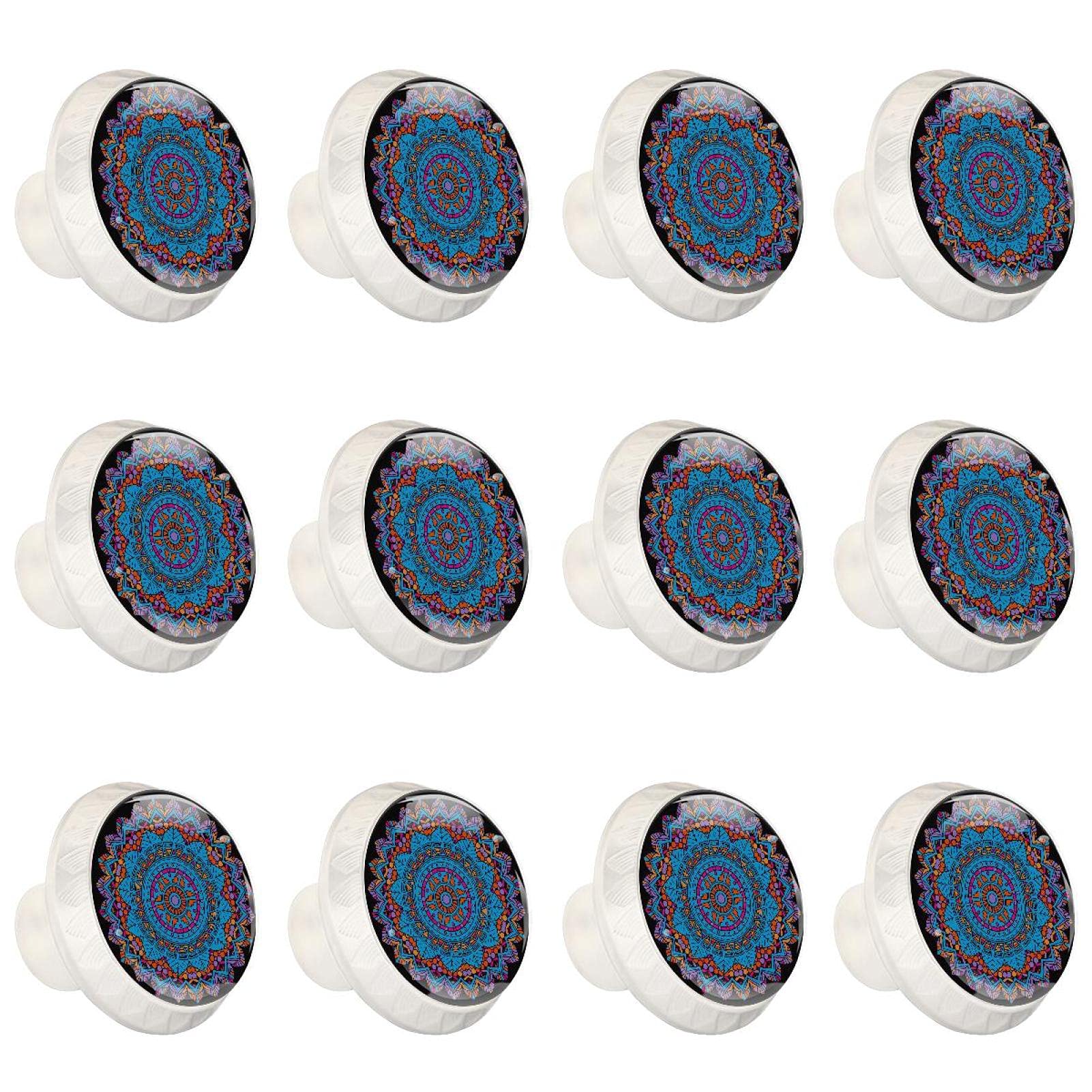 Boutons d'armoires de cuisine pour relooker votre intérieur : poignées Mandala de buffet