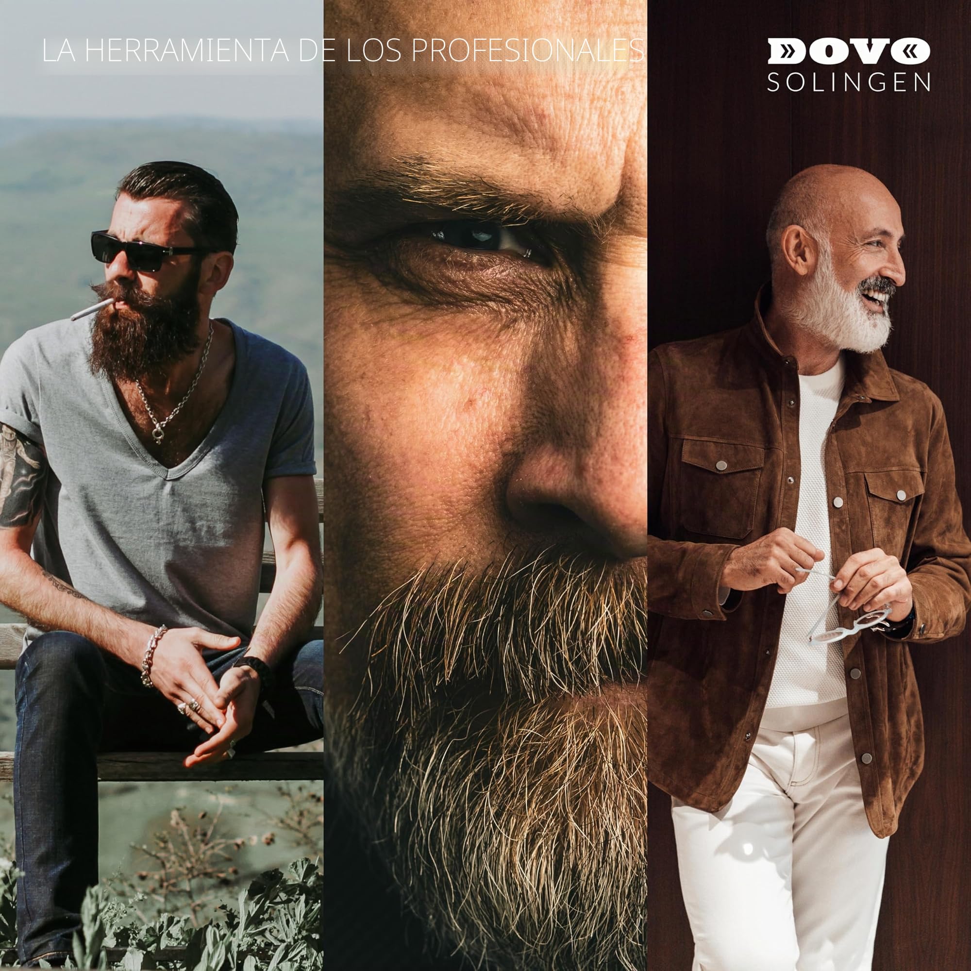DOVO Dovo Solingen Primo I - Maquinilla de afeitar para hombre con doble hoja