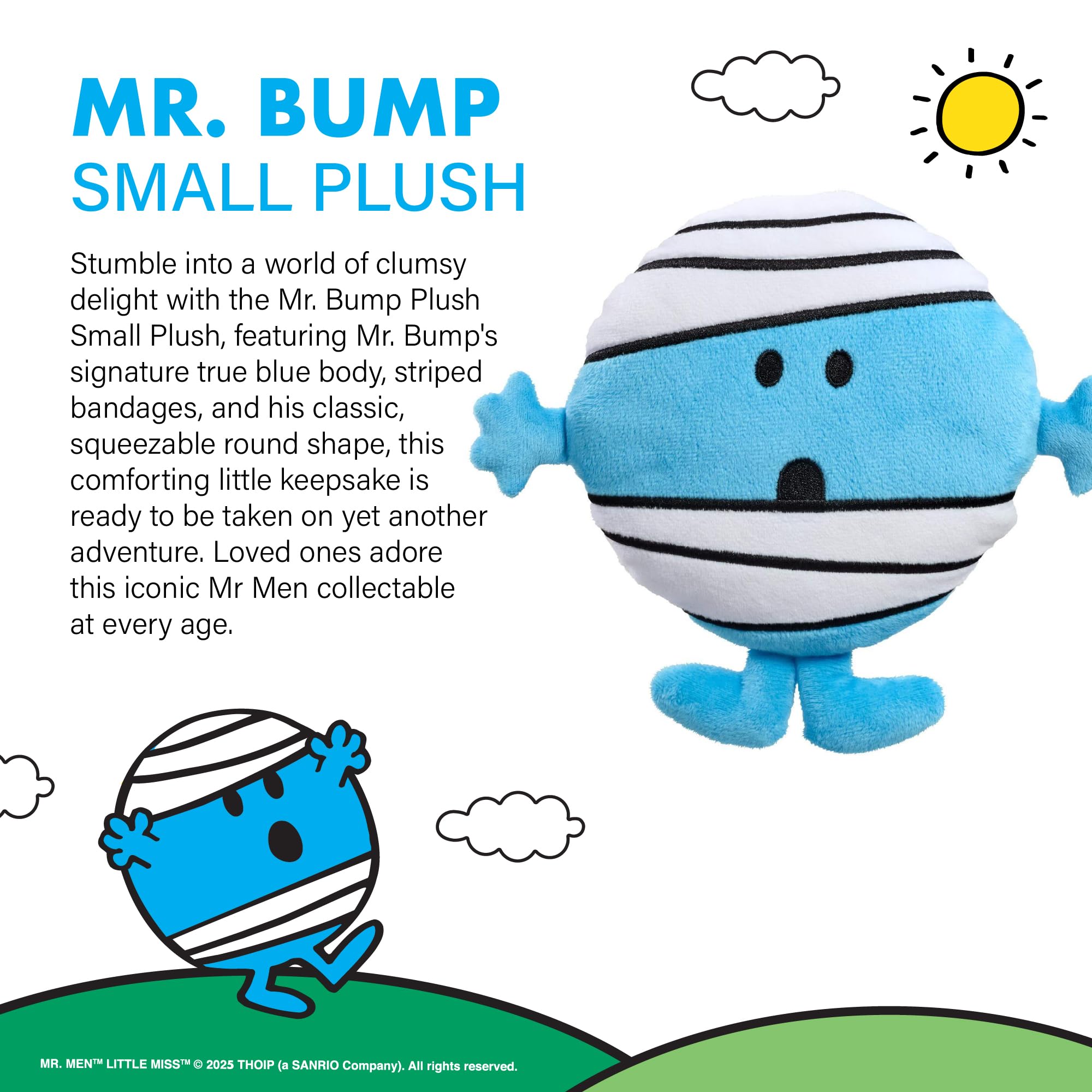 Rainbow Designs Mr Bump Small Plush Toy - Image 4