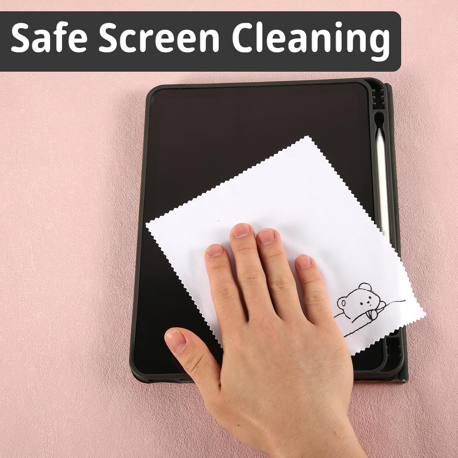 9pcs Microfiber Cleaning Cloths for Glasses, 6.89x5.71In Lens Cleaning Cloth Soft Cleaning Cloth Cute Animal Design Glasses Wipes Cleaner for Eyeglasses Camera Lens Cell Phone Screens(3 Styles)