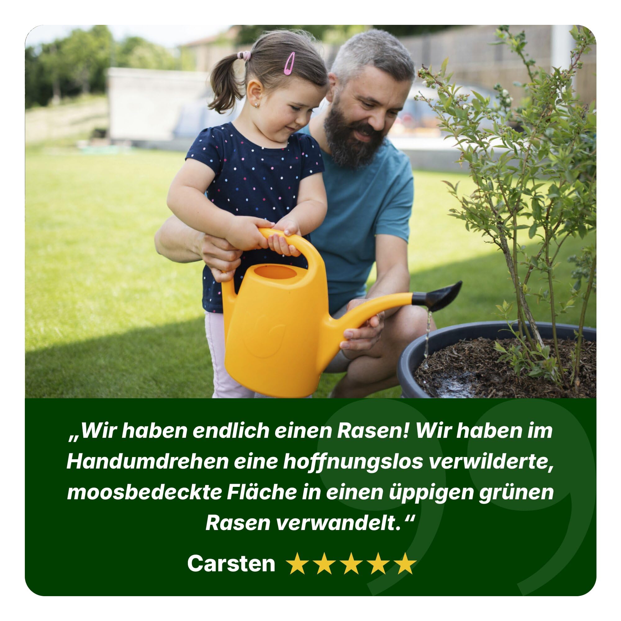 GreenMaster Premium Rasensamen 7,5 kg | Für Nachsaat & Neuanlage | Dichter, strapazierfähiger Rasen | Schnelles & kräftiges Wachstum | Profi-Qualität für größere Flächen