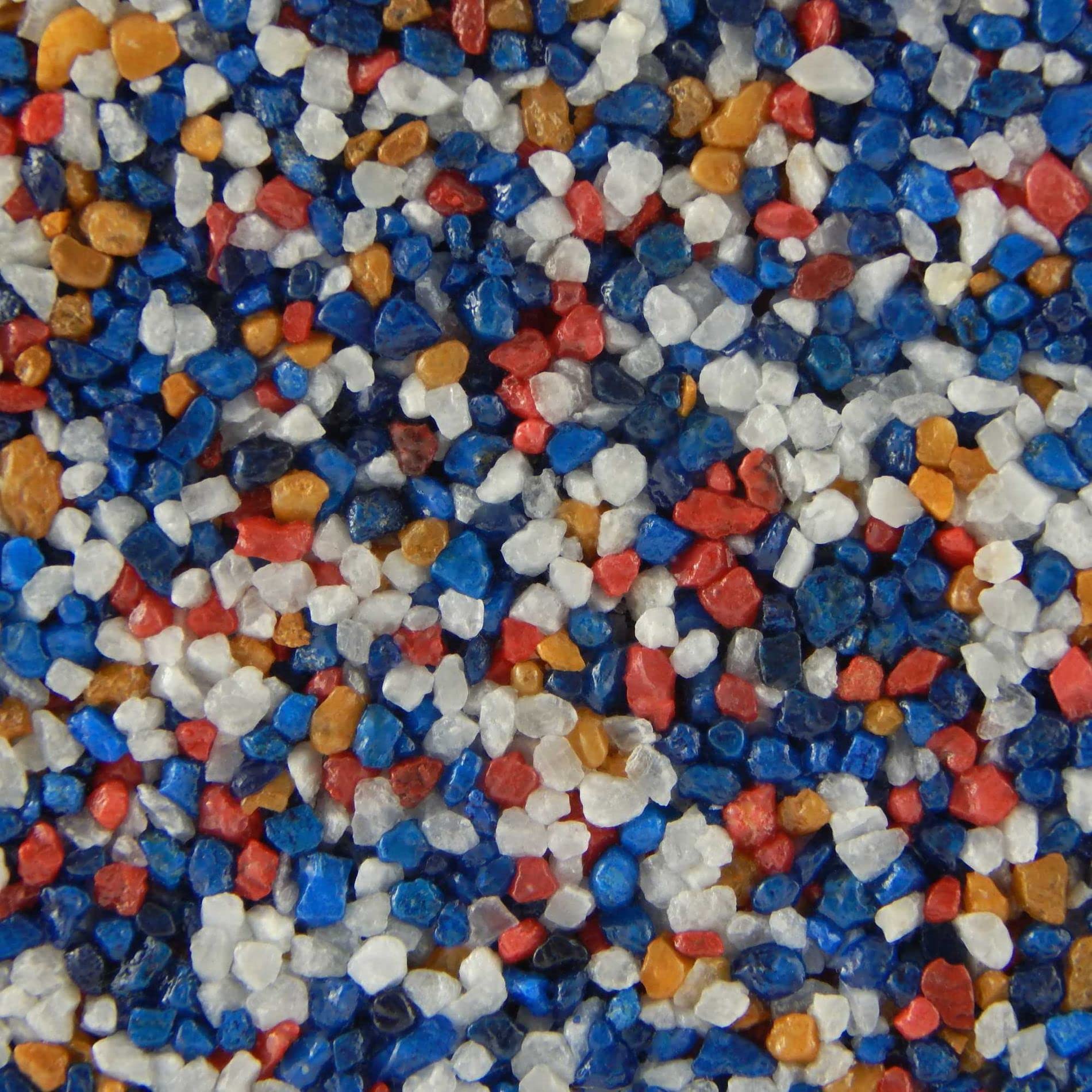 Produktbild von Steinwolle Dämmung Terralith Buntsteinputz 15kg In Rot-schwarz, Sockelputz Für Innen Und Außen Mit Reinacrylat Bindemittel Aus Naturstein Mosaikputz Buntsteinputz