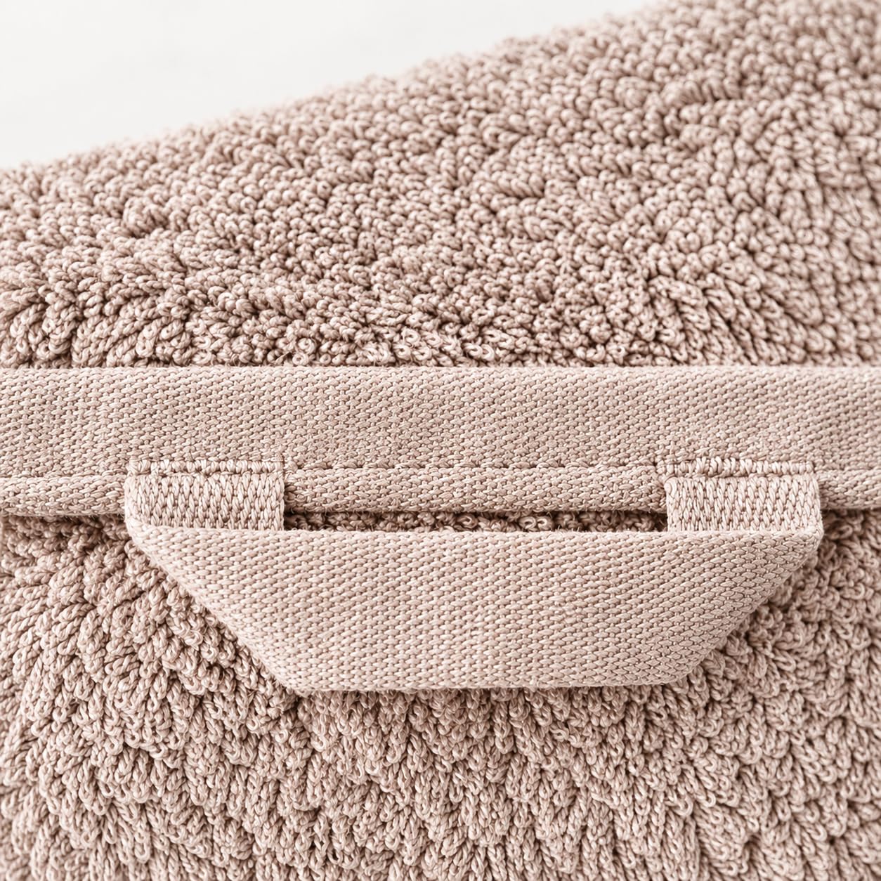 Set di asciugamani di alta qualità (Confezione da 6) beige, 100 x 50 cm, 100% cotone, 580 g/m2, certificato Oeko-TEX®, prodotto in Portogallo