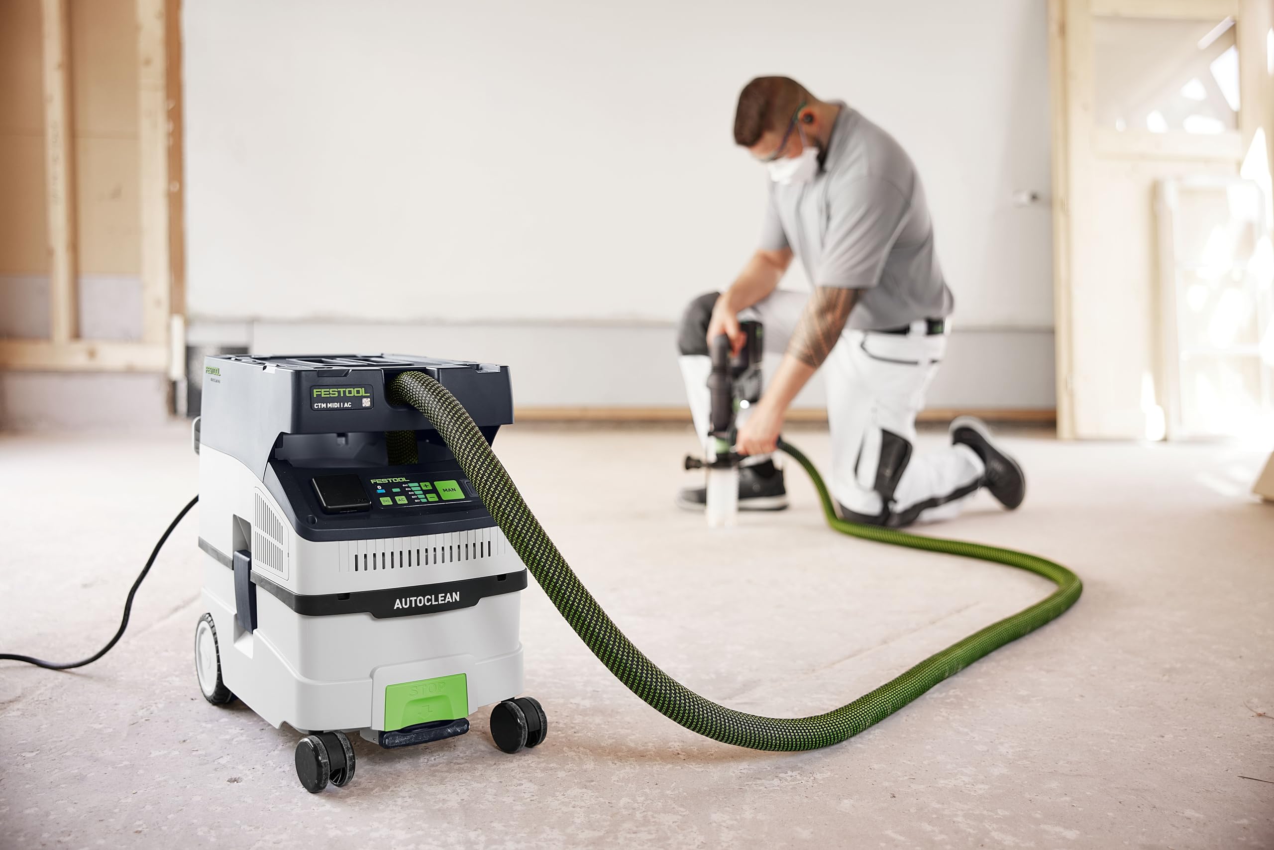 Festool 578545, odkurzacz Cleantec CTL Midi I AC, zielony
