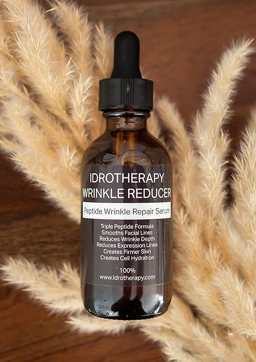 Peptide Face Serum Deep Moisturizer, Skin Glow, Create Firmer Skin and Cell Rehydration
