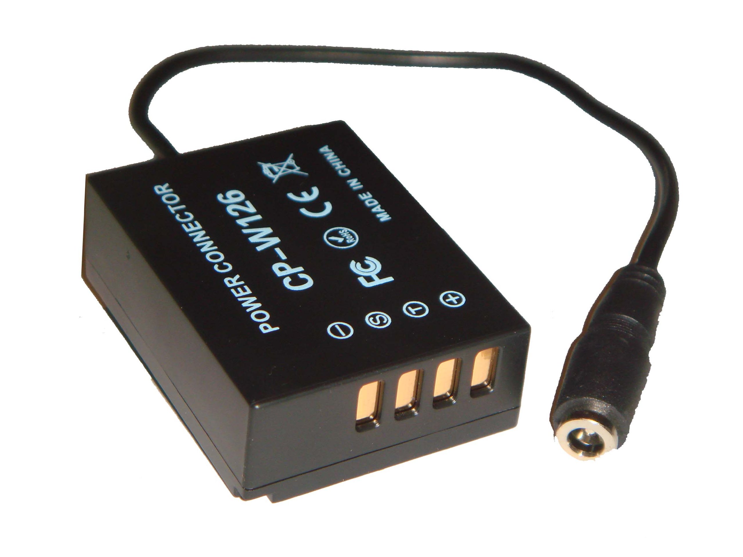 Vhbw Accoppiatore CC Per Fuji NP-W126 | Alimentazione Continua Per Fotocamera | Sostitutivo AC-9VX - 4