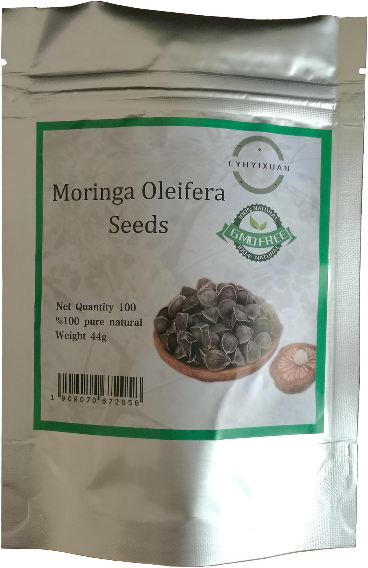 CYH YI Xuan - 100 Seeds Moringa Moringa oleifera Drumstick Tree%100 Fresh Pure