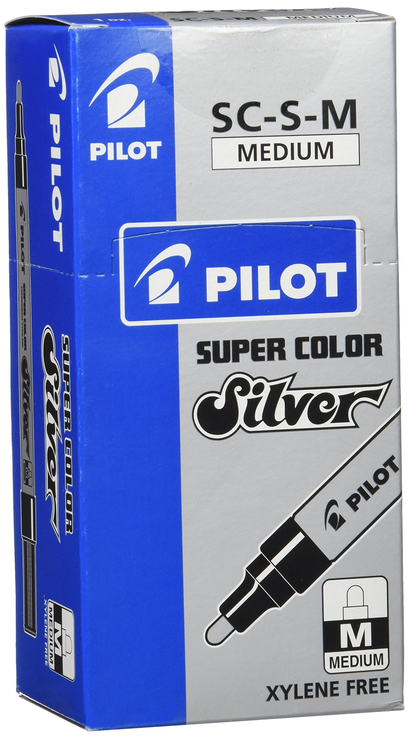 Pilot SC-S-M - Marcador (Multi), paquete de 12 unidades