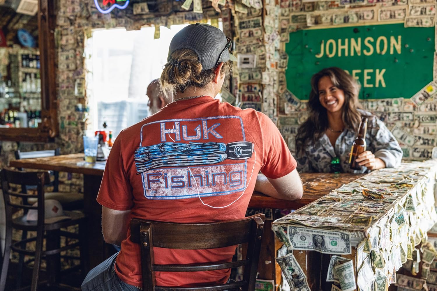 HUK Mens Kc Scott Pocket Tee, Comfortable Performance Fishing Short Sleeve T-Shirt with Chest Pocket - Image 5