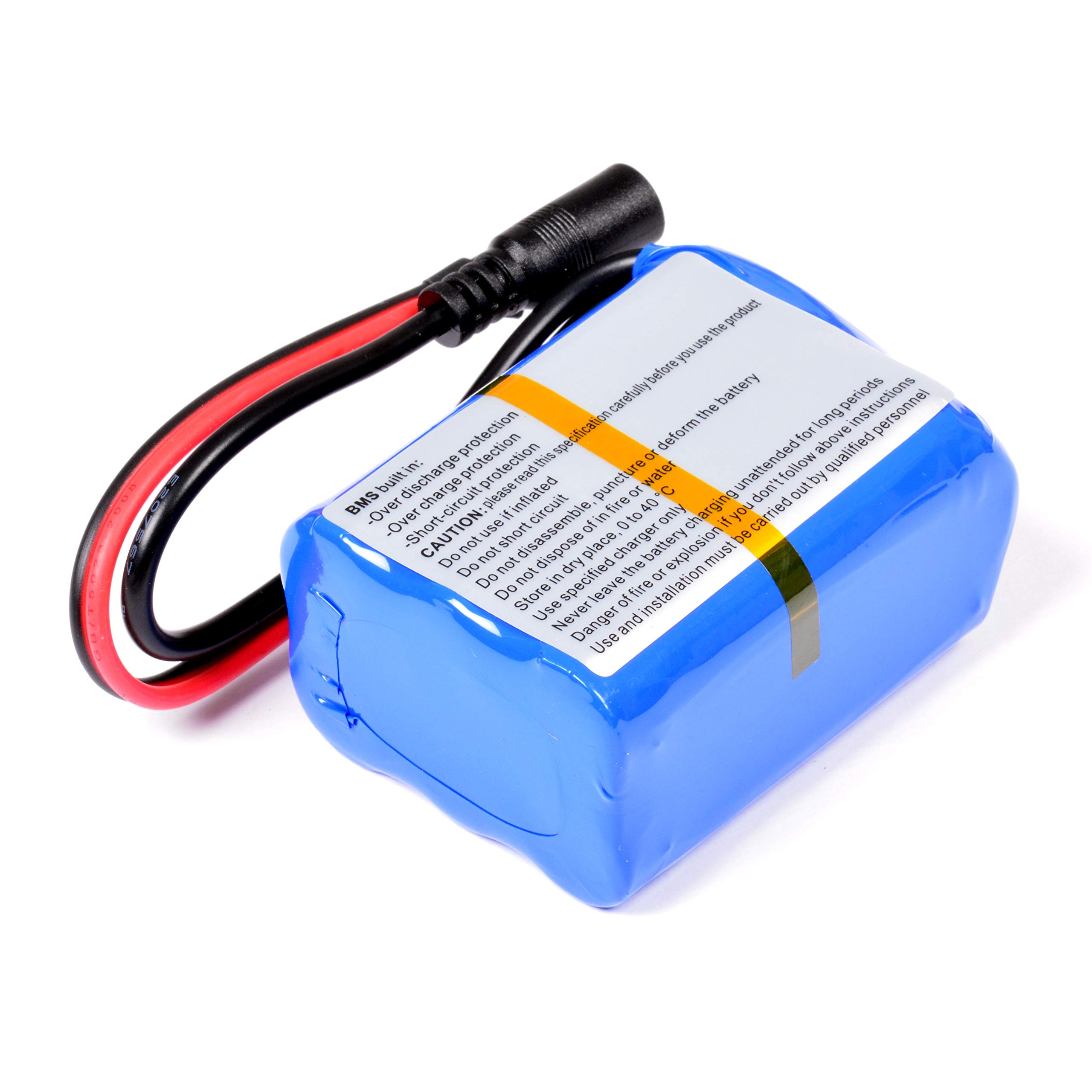 AFTERTECH Paquete de batería recargable de litio 12V 7000mAh 7Ah 75x60x40mm F3C2