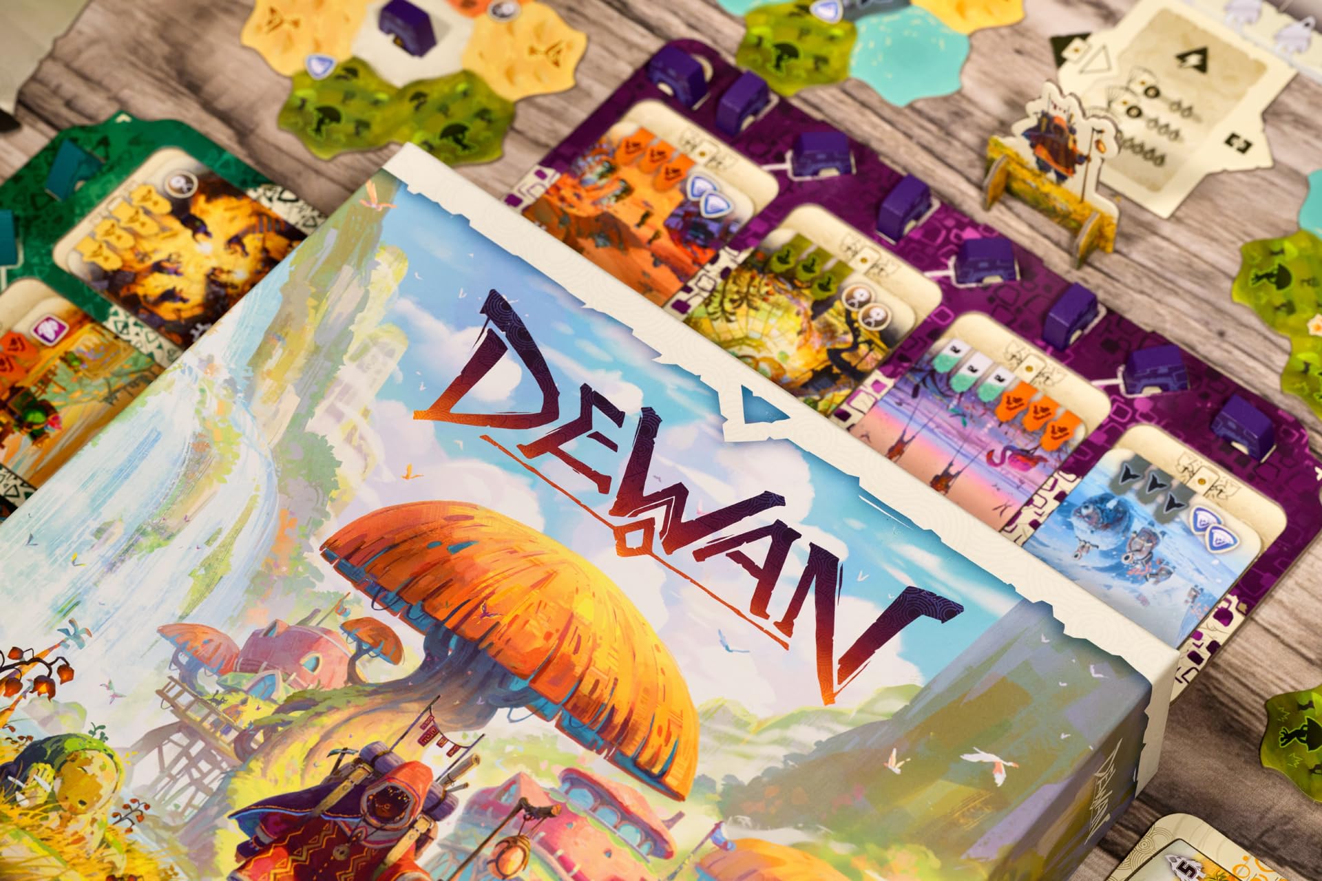 Asmodee | Dewan | Strategiczna gra planszowa | Wiek 10+ | 2-4 gracze | 40+ minut gry holenderskiej