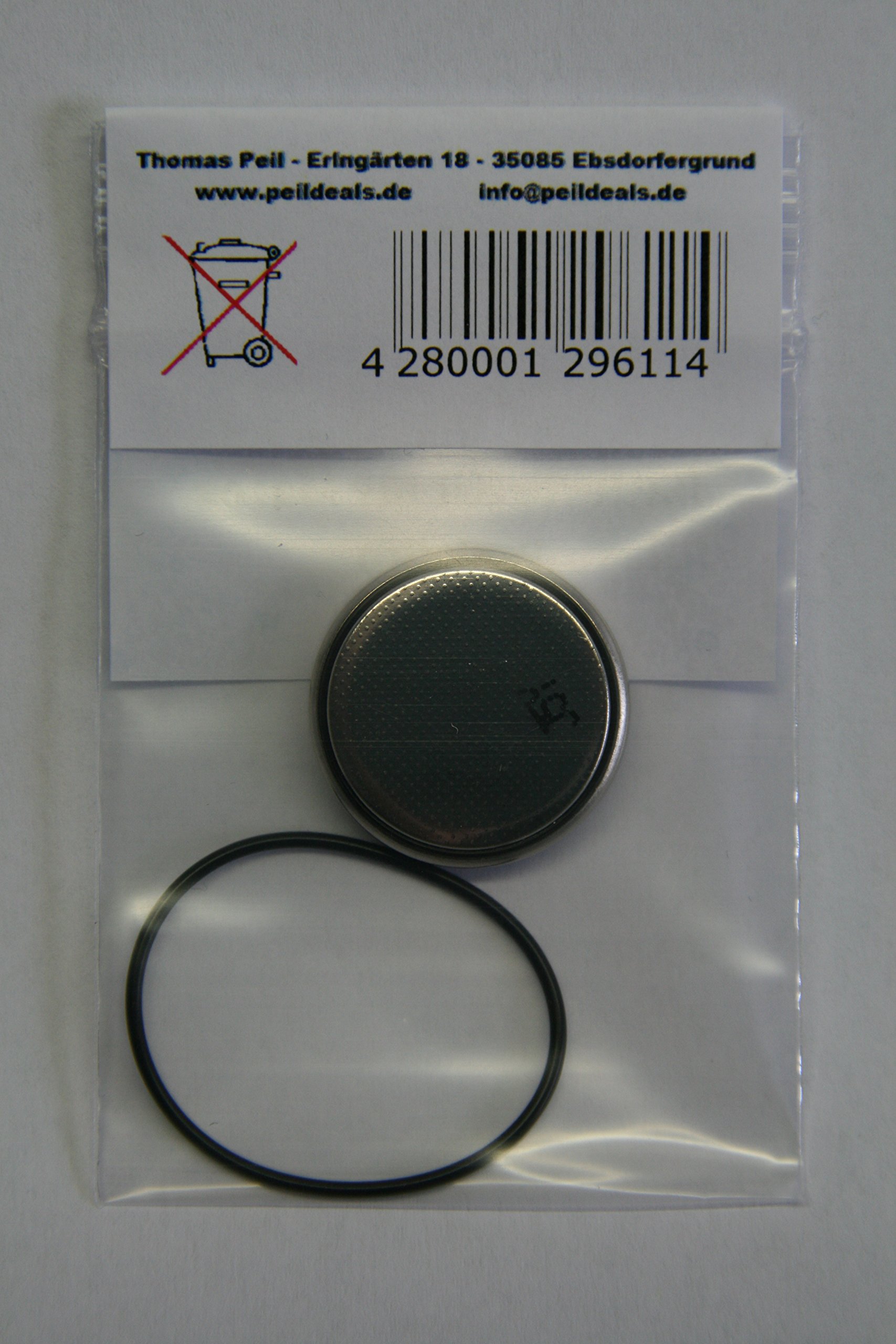Set batteria, kit per computer da immersione Mares Puck Pro con coperchio del vano batteria