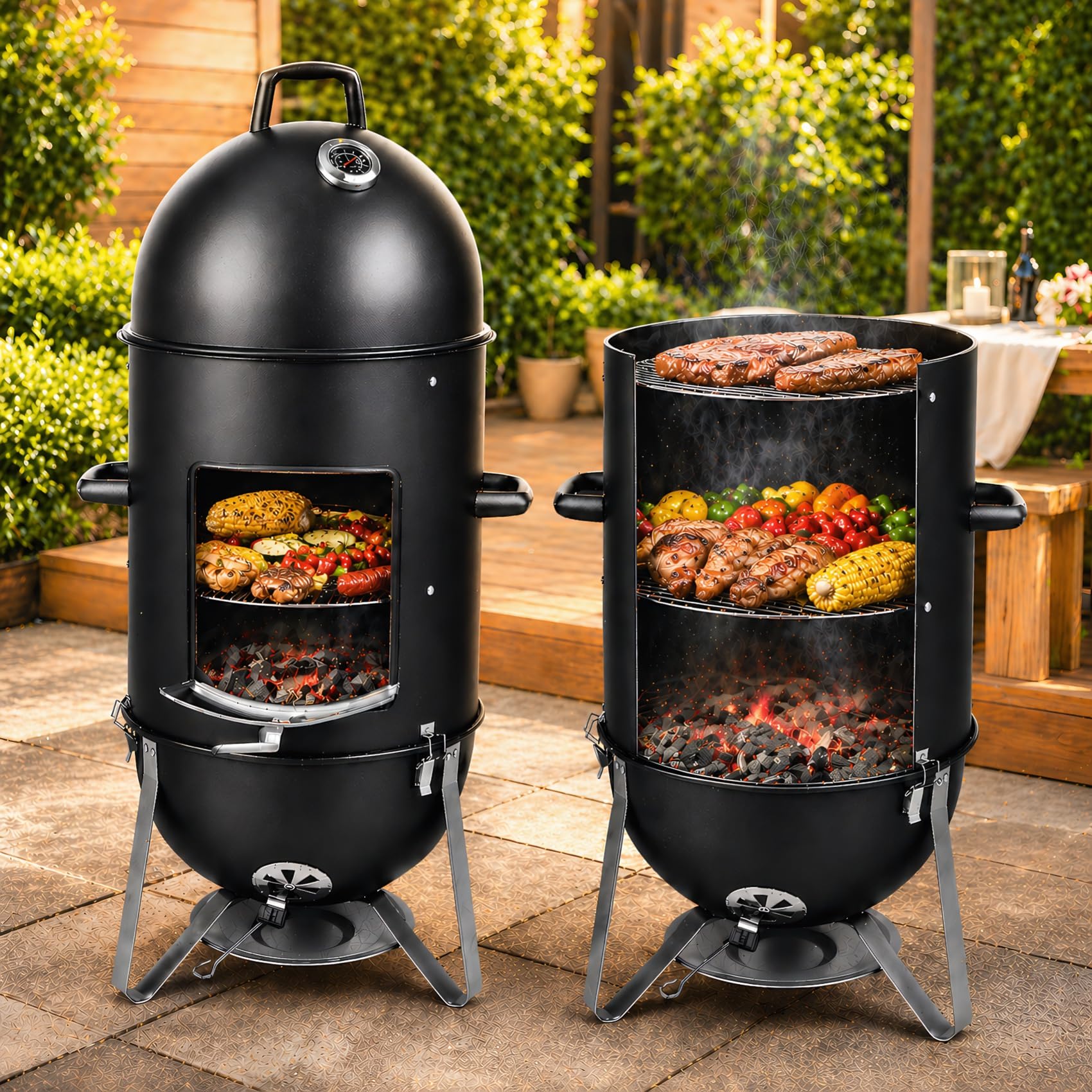 Doredo 19 Inch Bullet Smoker