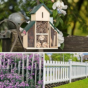 Amazon | Gevrkjenp 庭用てんとう虫ハウス、ミツバチハウス