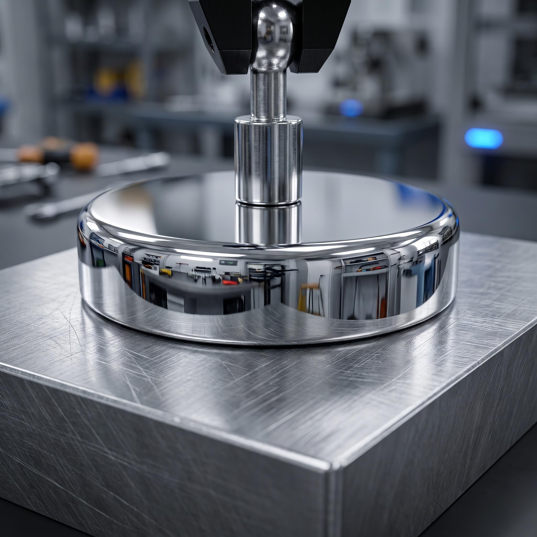 Uchwyt montażowy dmuchawy nożowej Daria, uniwersalny magnetyczny uchwyt obrotowy o 360°, z mocną magnetyczną podstawą, 160/260 mm pręt, do pozycjonowania 160 mm