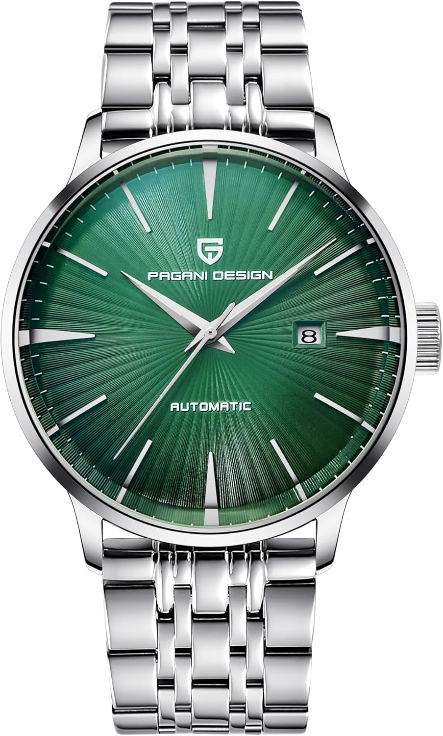 TYBERLEY Pagani Design PD2770 Fashion Men's Automatic Mechanical Watch Stainless Steel Waterproof Leather Strap Simple Business Sport Wristwatches
