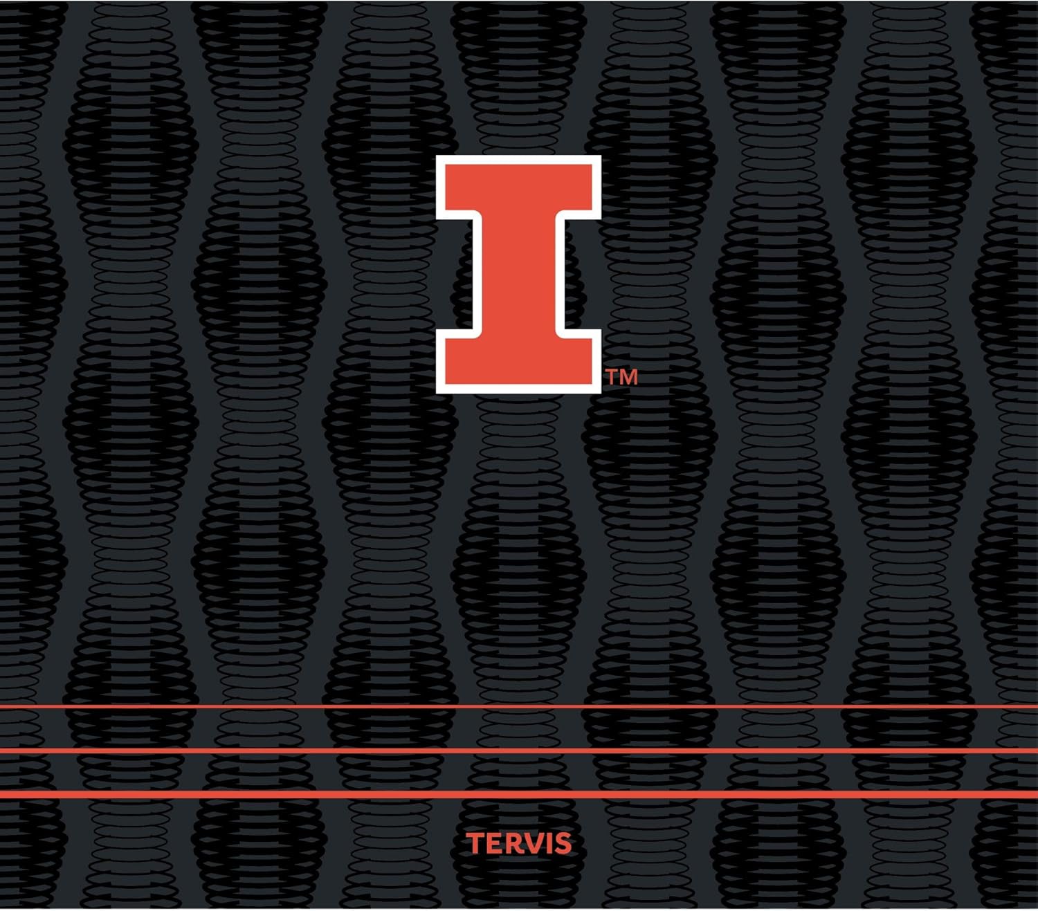 Tervis Venture Water Bottle Illinois Fighting Illini - Full Speed Triple Insulated Tumbler Travel Cup Keeps Drinks Cold & Hot, 36oz, Stainless Steel - Image 2