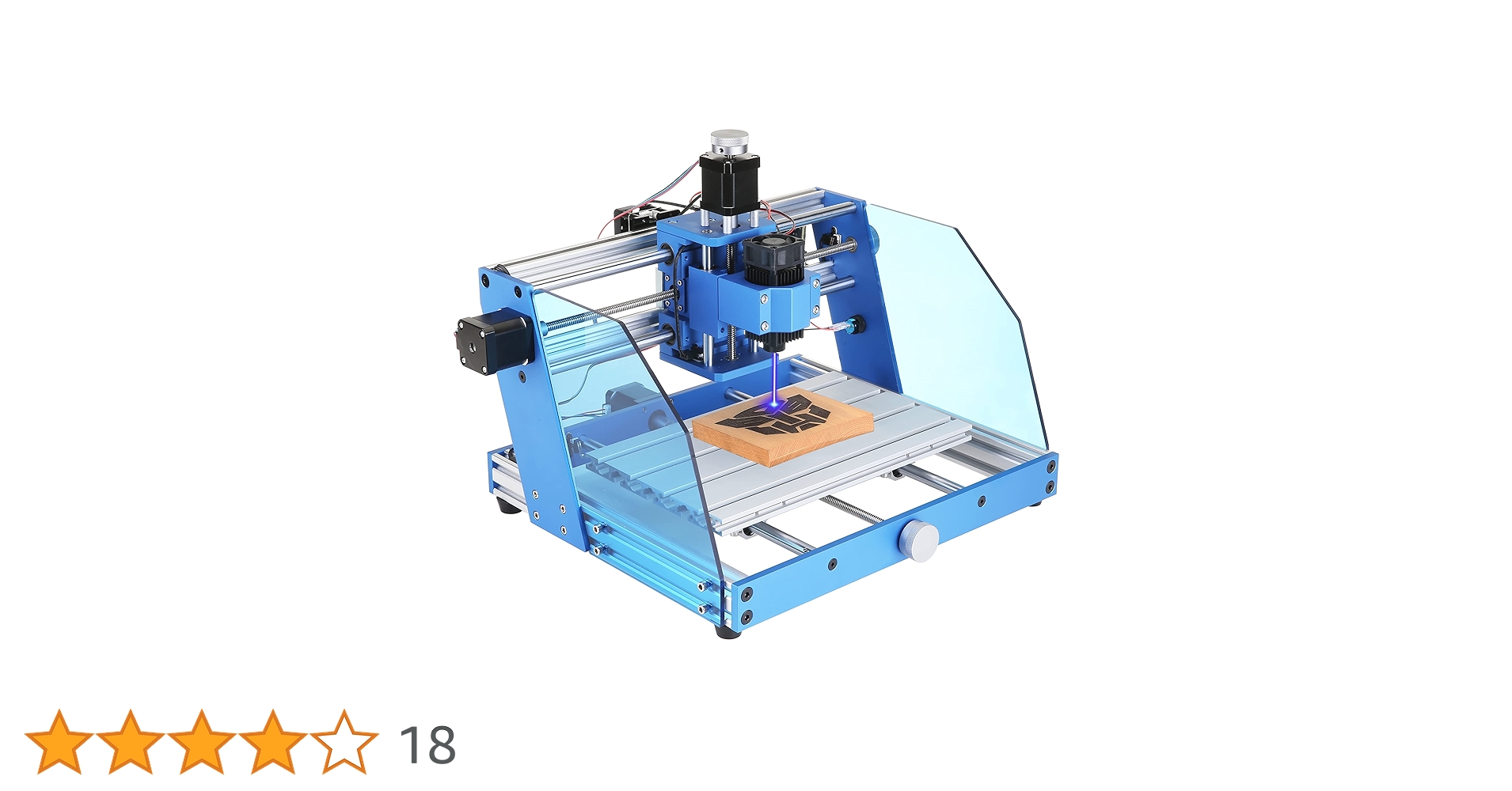 Amazon | CNC 3018 PRO MAX、全金属フレーム、200wスピンドル