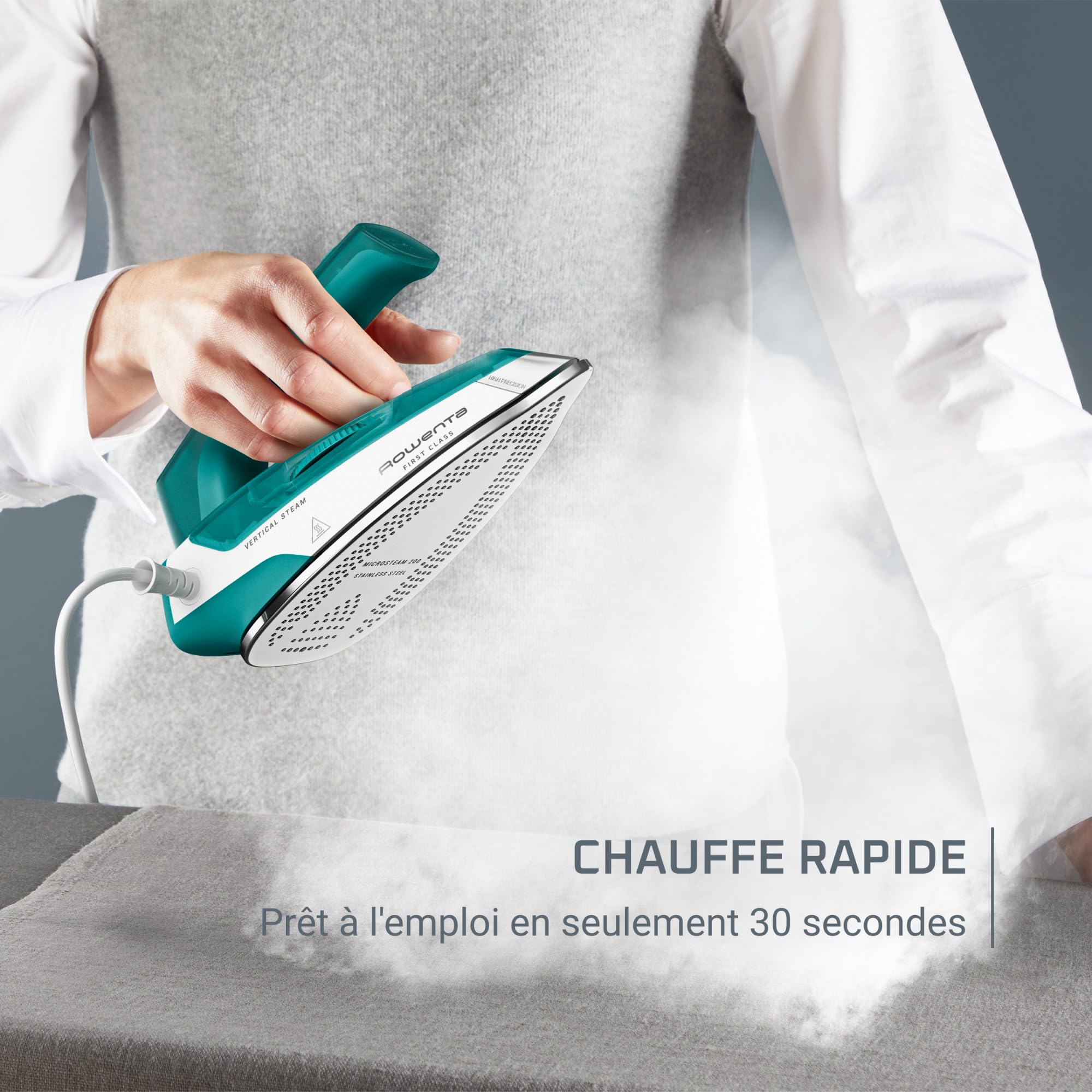 Rowenta First Class Fer vapeur voyage, Pliable, Compact, Léger, Chauffe rapide, DA1610E0