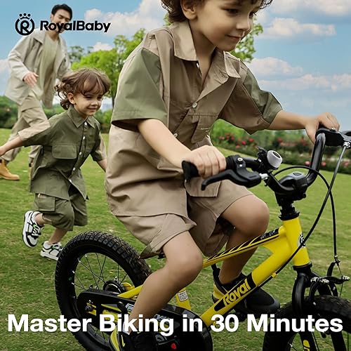 Miniatura 6 de RoyalBaby EZ Kids Bike Innovation 2 en 1 Equilibrio para pedales bicicleta de aprendizaje para principiantes niños y niñas de 3 a 9 años 12 14 16 18