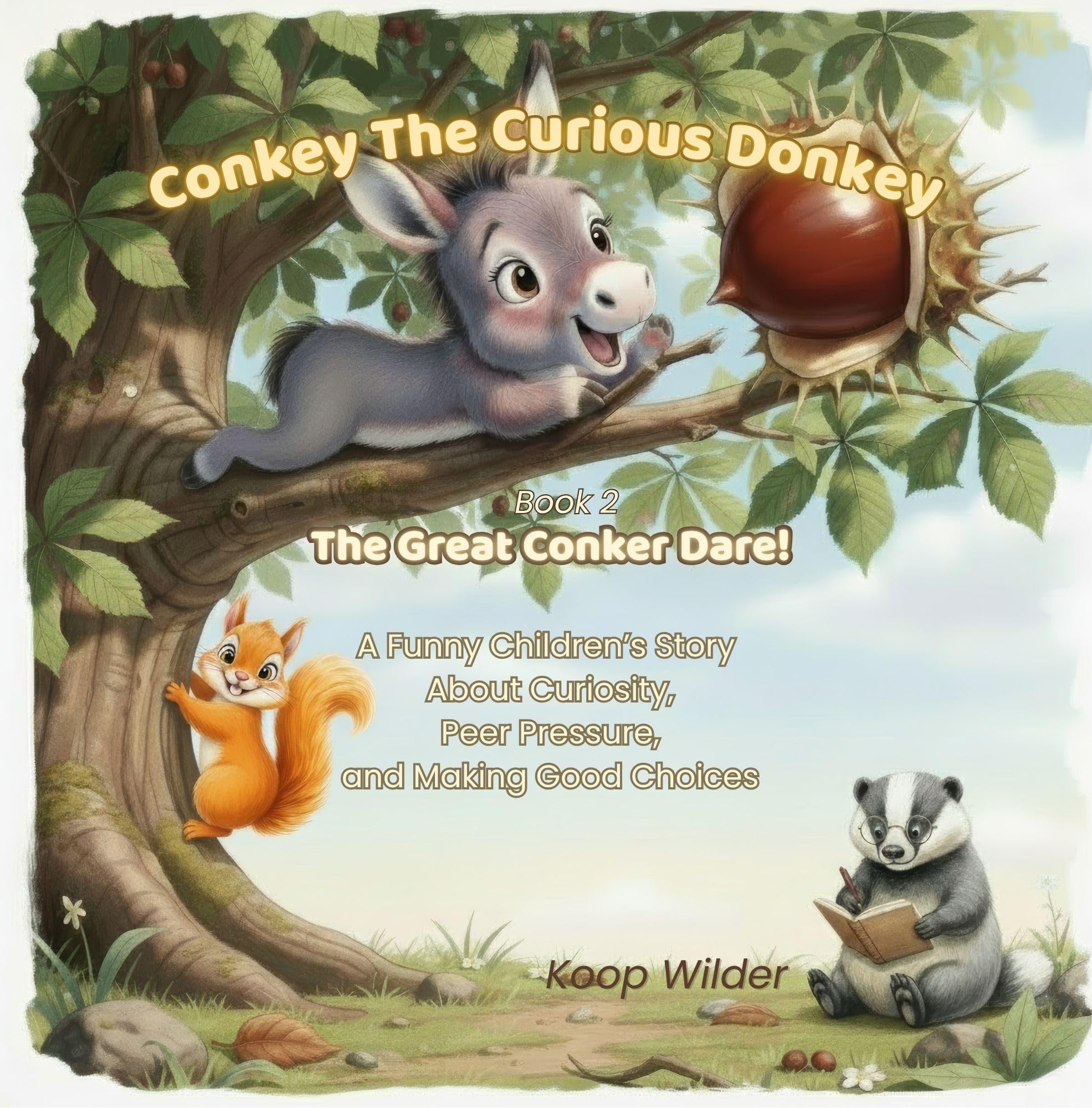 Conkey The Curious Donkey: The Great Conker Dare!