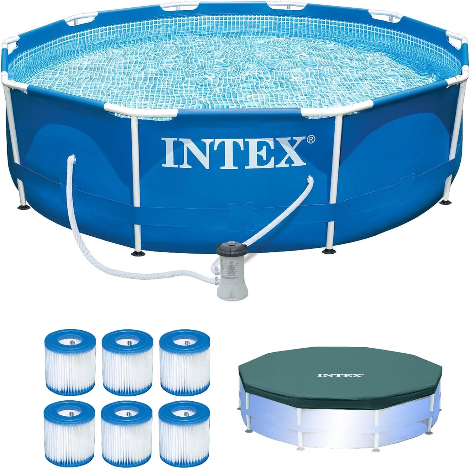 INTEX Pool Metal Frame 10'x30