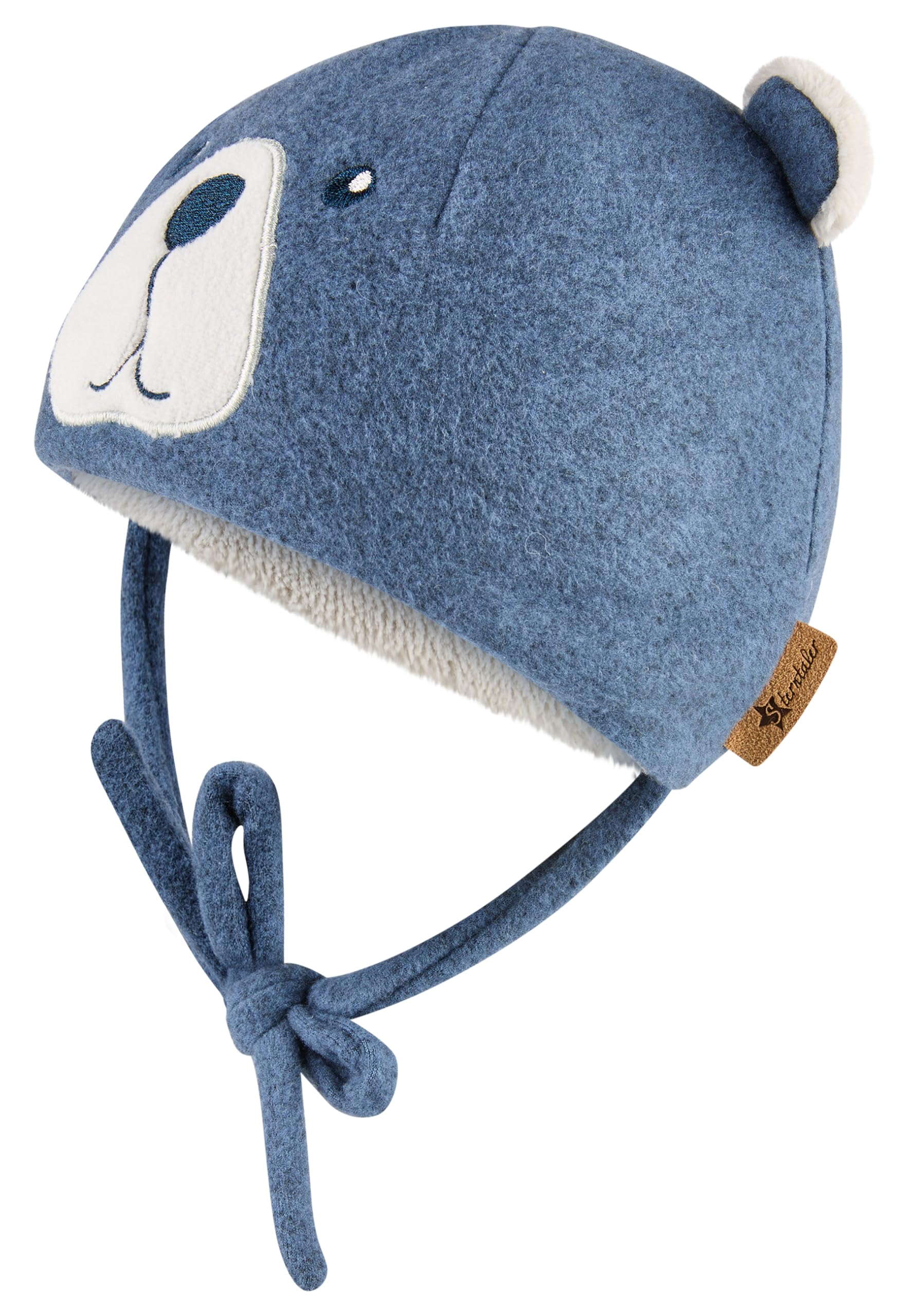 Sterntaler Jungen Beanie-Mütze Mütze Bär