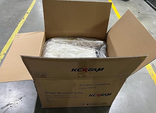 Miniatura 8 de KCREAM Silla reclinable con calefacción, silla reclinable para adultos, reclinables pequeños para espacios pequeños, sillas reclinables con relleno,