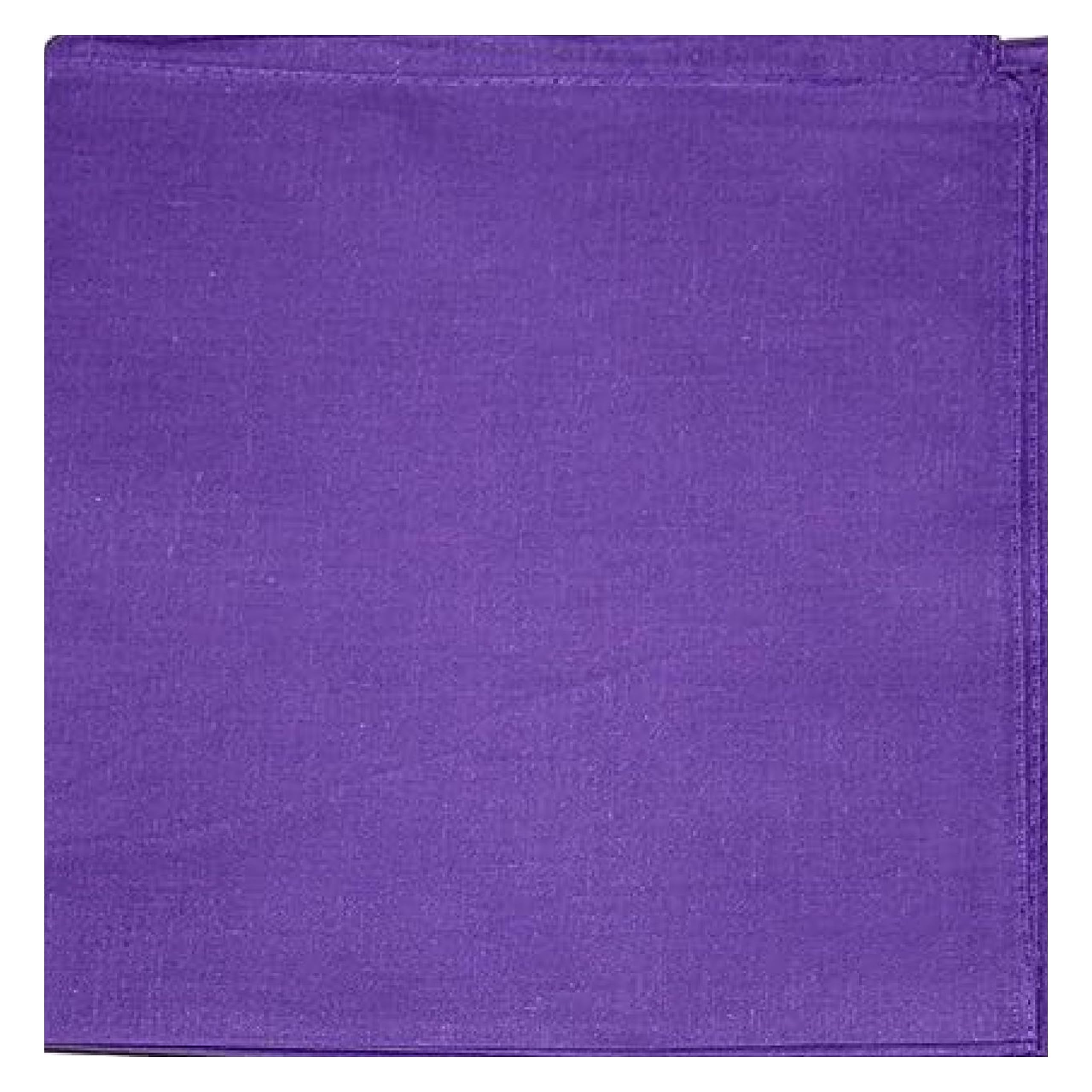 Lizzy | Bandana Multipack | 55 x 55 cm, Purple, 100% Cotton | Plain, Breathable, Unisex, Versatile Wear | Headwear, Neck Scarf, Cycling, Outdoor Accessory
