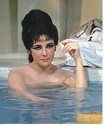 Elizabeth Liz Taylor Photo sexy close up as Cleopatra in bath nude 8 x