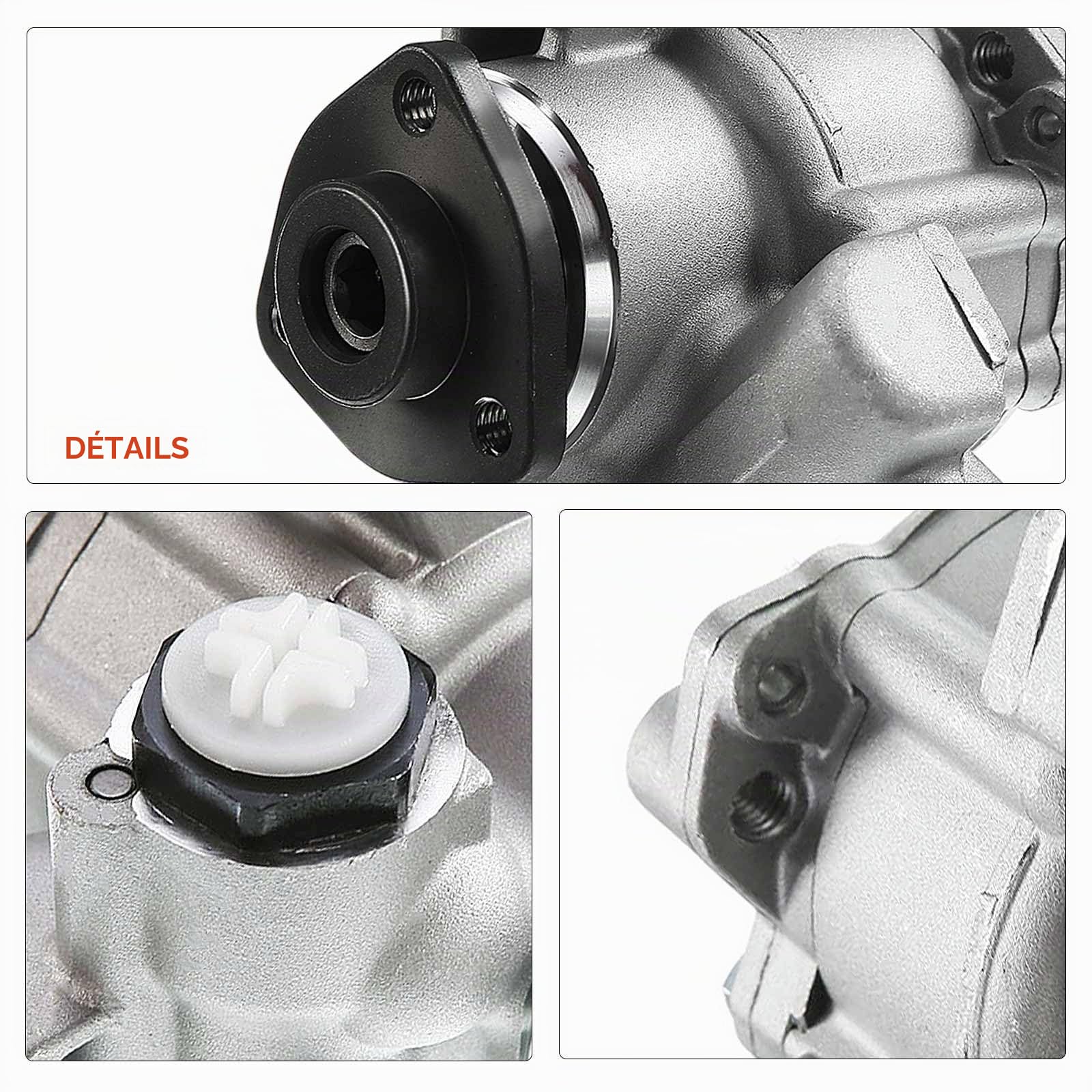 Frankberg Pompe Hydraulique Direction Compatible avec Classe CLC CL203 Classe E T-modèle S211 Classe C Coupé CL203 Classe C T-modèle S203 Classe E W211 Remplacer# 0024669001