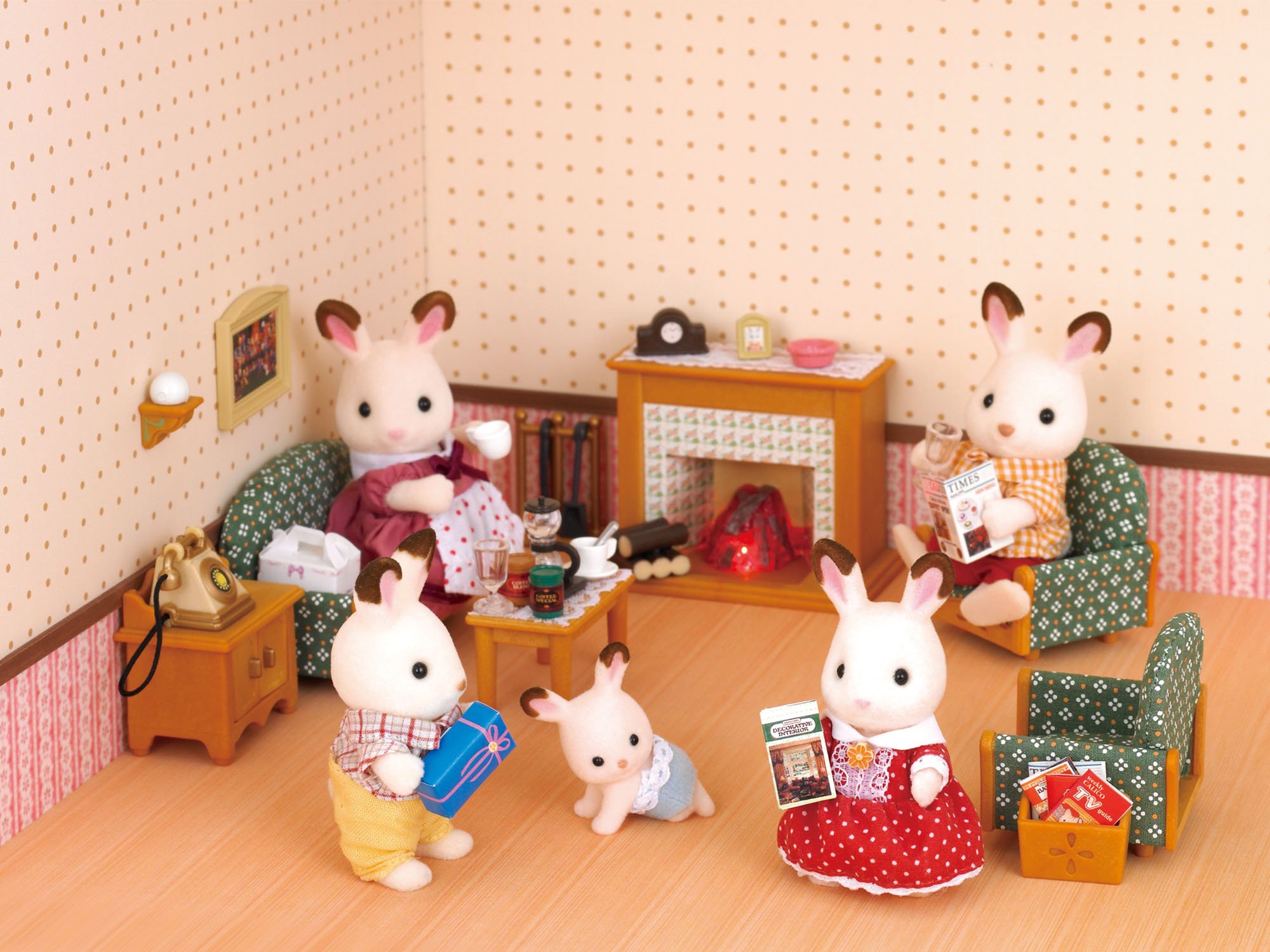 Sylvanian Families - Set sala de lujo (Epoch para Imaginar 5037)
