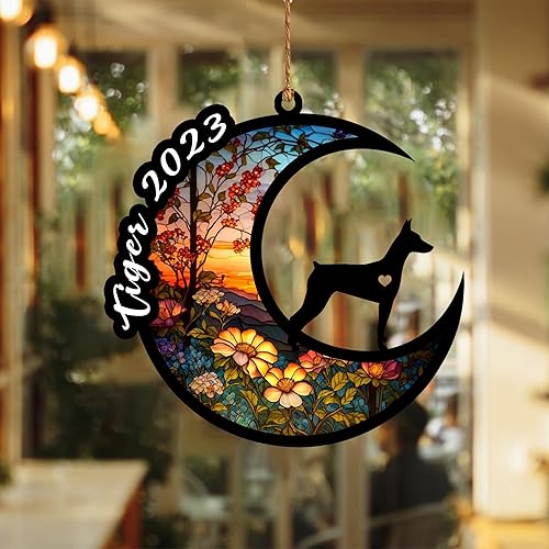 Miniatura 4 de Atrapasoles conmemorativo para perros, regalo de condolencias de pastor alemán, regalos conmemorativos para los amantes de los perros, pastor alemán