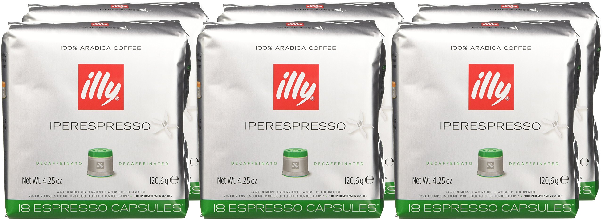 illy Caffè Iperespresso Decaffeinato - 108 Capsule