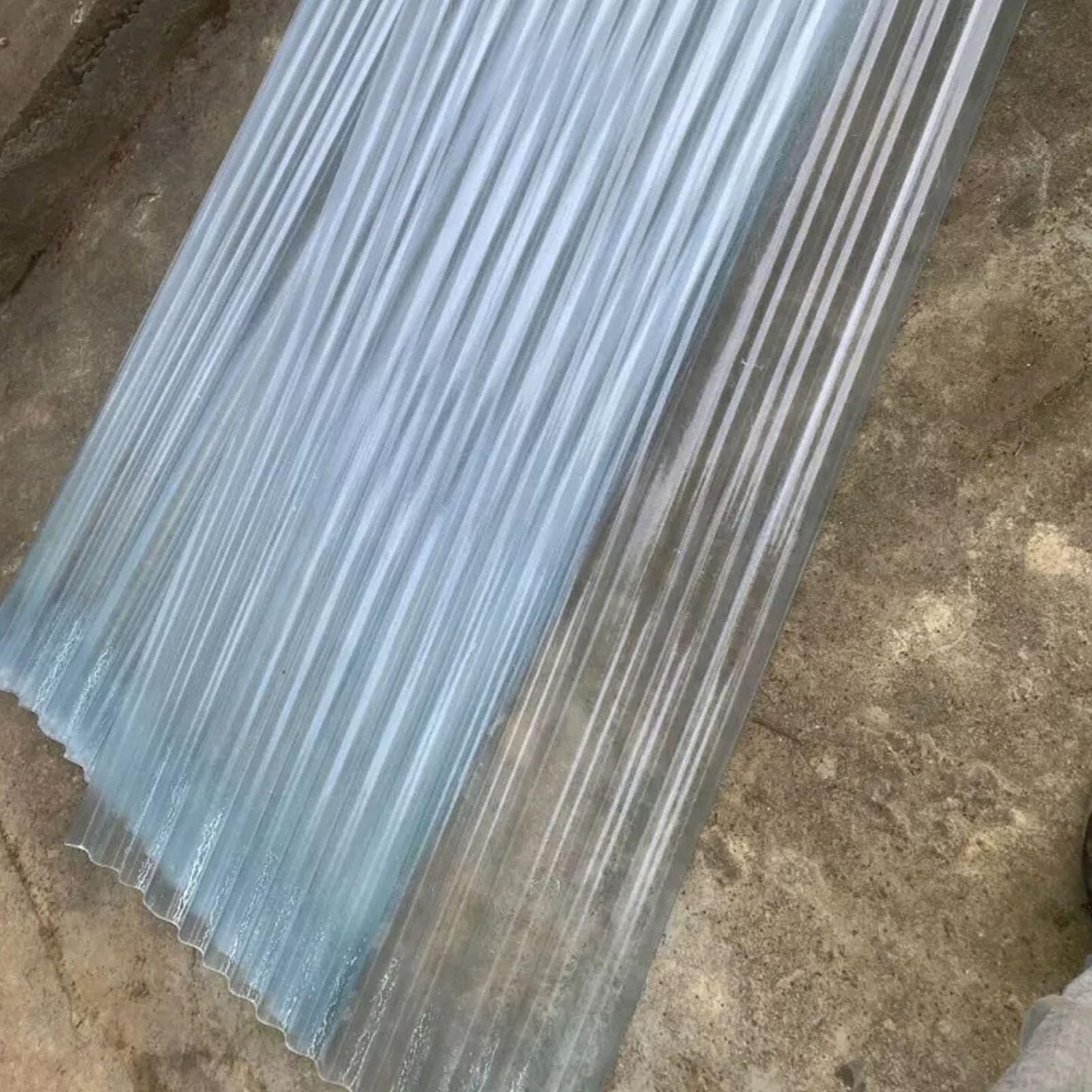 1.5mm FRP Daylighting Plate,2/5/7/8/10/13/15/20pcs Sunroom Daylighting Plate,Fiberglass Daylighting Panels,Roofing Material Garage Shed Roof Panel,UV Protected (0.9×1.2m,20pcs)