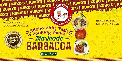 Miniatura 4 de Barbacoa Adobo Marinade salsa de cocina de pasta de chile concentrado restaurante utilizado auténticos tacos mexicanos
