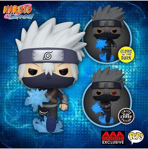 Funko POP! Animación: Naruto - Young Kakashi (los estilos pueden variar) (versión exclusiva de Latam)