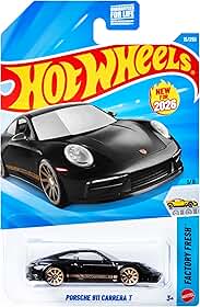 Carrinho Sortido Hot Wheels Diecast, Carro de Metal Básico, Estampas Coloridas e Acabamento Realista, para Crianças a Partir de 3 Anos