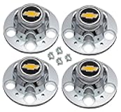 General Motors GM Restoration Set of 4 New 15 inch 5 Lug Rally Wheel Center Caps Replacements for Chevrolet Chevy C1500 Truck Blazer Suburban
