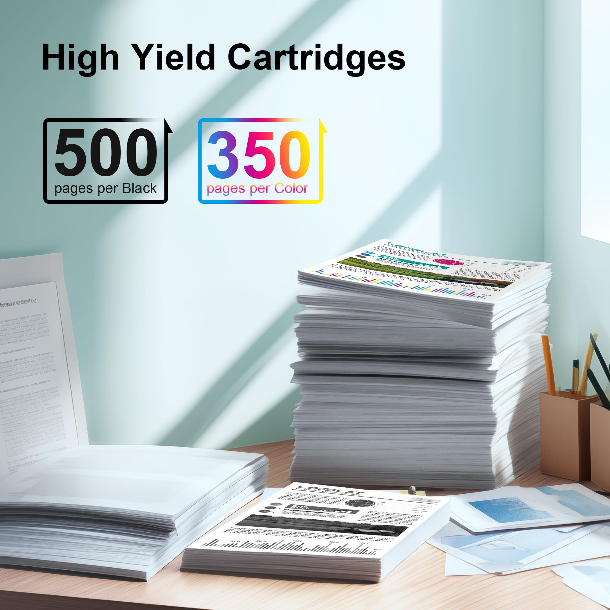 LOFBLAT 603XL Cartucce d'inchiostro per Epson 603 XL Multipack per Expression Home XP-2100 XP-2105 XP-3100 XP-2150 XP-4100 XP-2100 Workforce WF-2810 WF-2830 WF-2850 (Nero Ciano Magenta Giallo, 8-Pack)