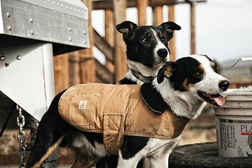 Vista 5 de Carhartt - Abrigo aislado resistente para perro Libre de PFAS (Carhartt Brown)