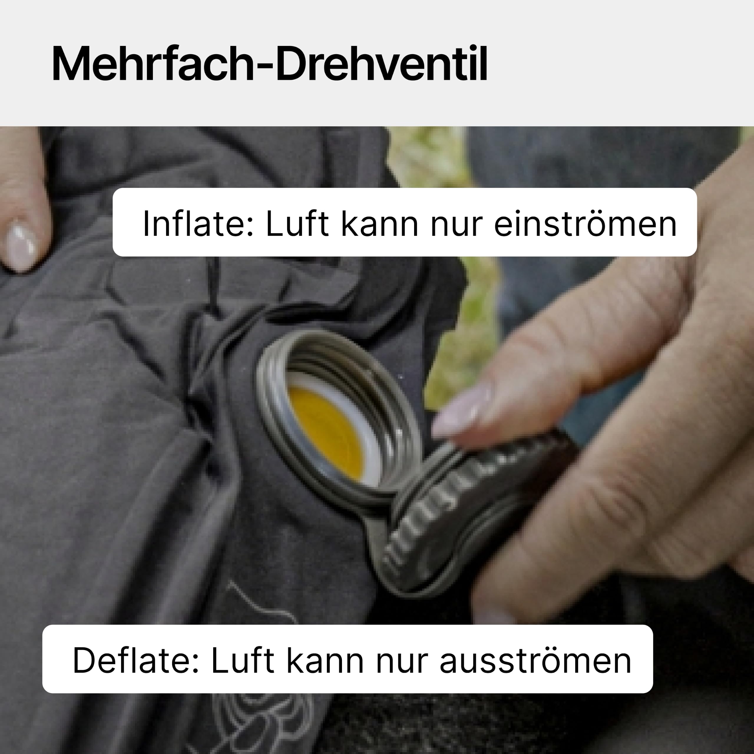qeedo Cloudmat Y Selbstaufblasende Premium Luftmatratze Auto passend für Tesla Model Y