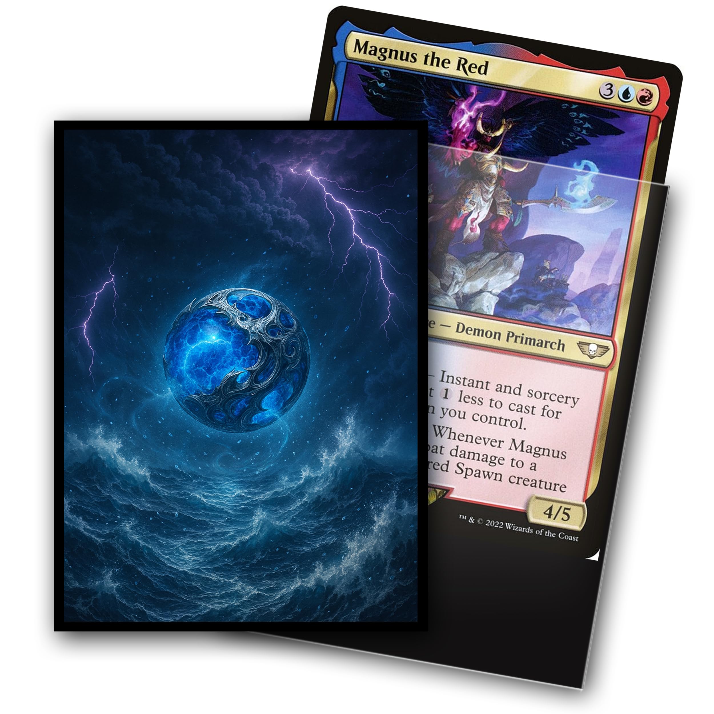 Amazon.com: MTG Card Sleeves - Element Series (Earth/Fire/Wood/Water/Dark) 