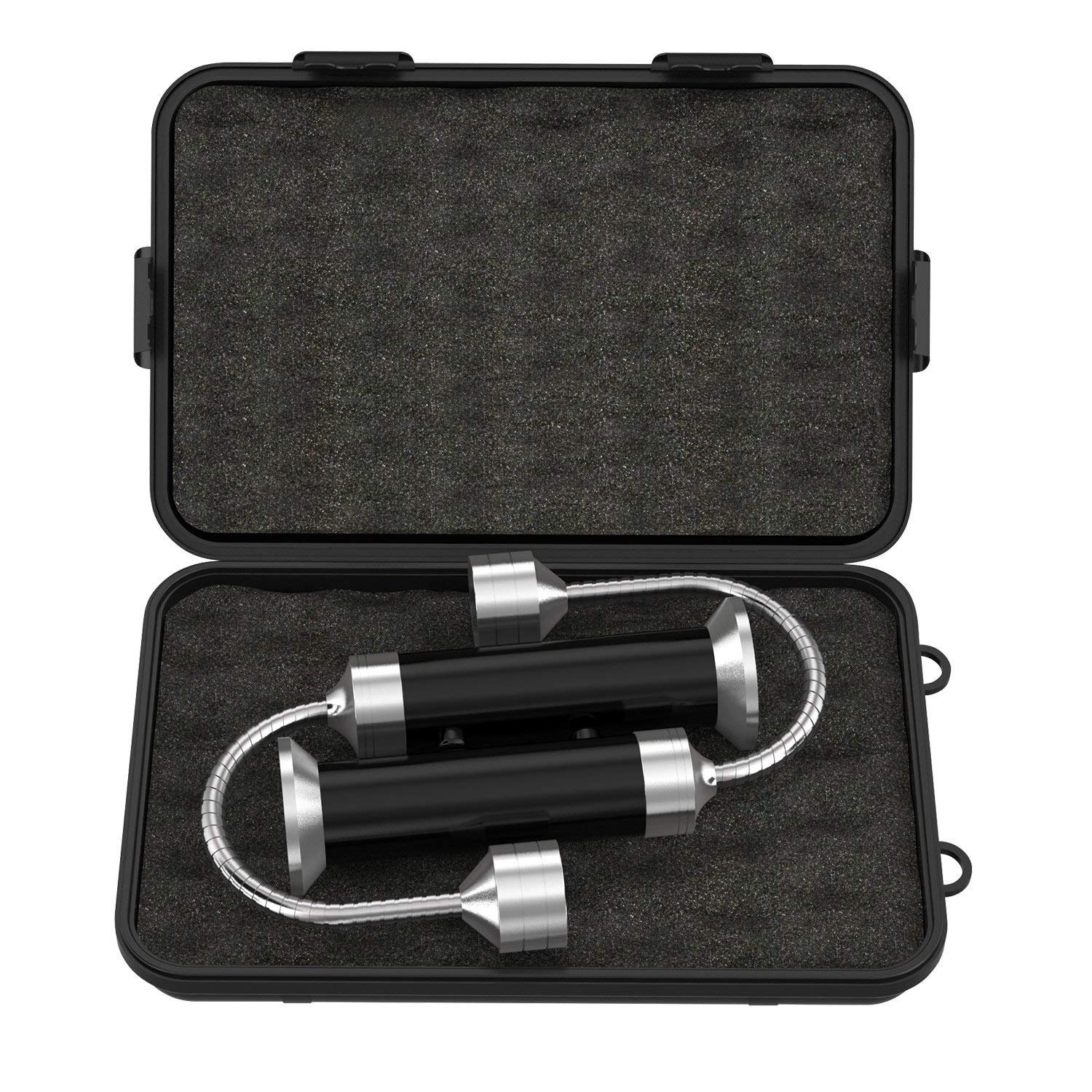 2 Pcs Parrilla LED Luces con Base magnética y Flexible Cuello 360 ° Rotación para barbacoa, camping, fiesta, leer, BBQ ect