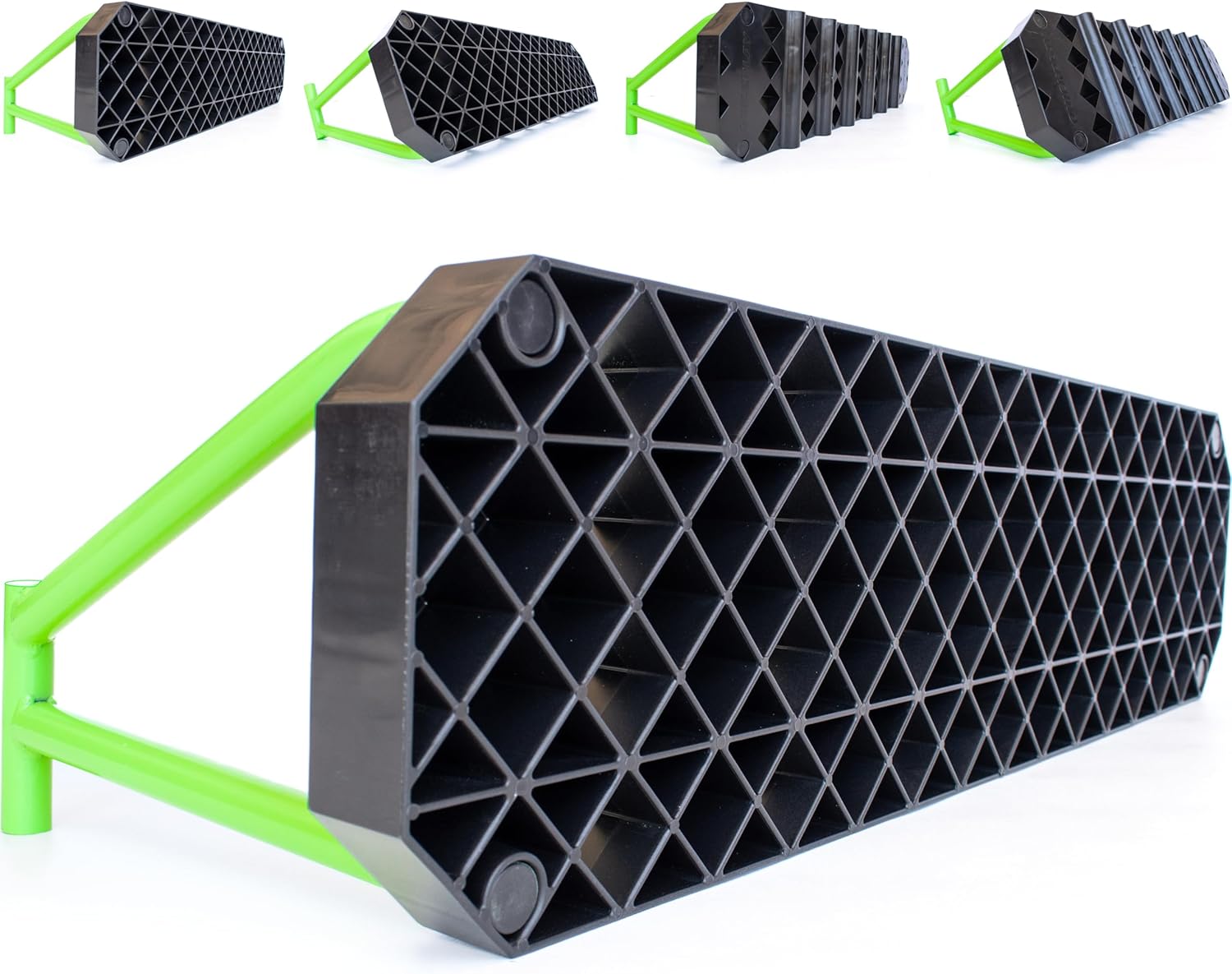 QuickPlay Replay Station 4-in-1 Soccer Rebounder Board | Portable Dual Surface Dual Angle Passing Trainer for Backyard Skills